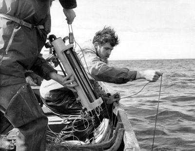 Collecting water samples